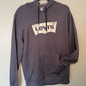 Levi Blue Hoodie never been worn no tags L